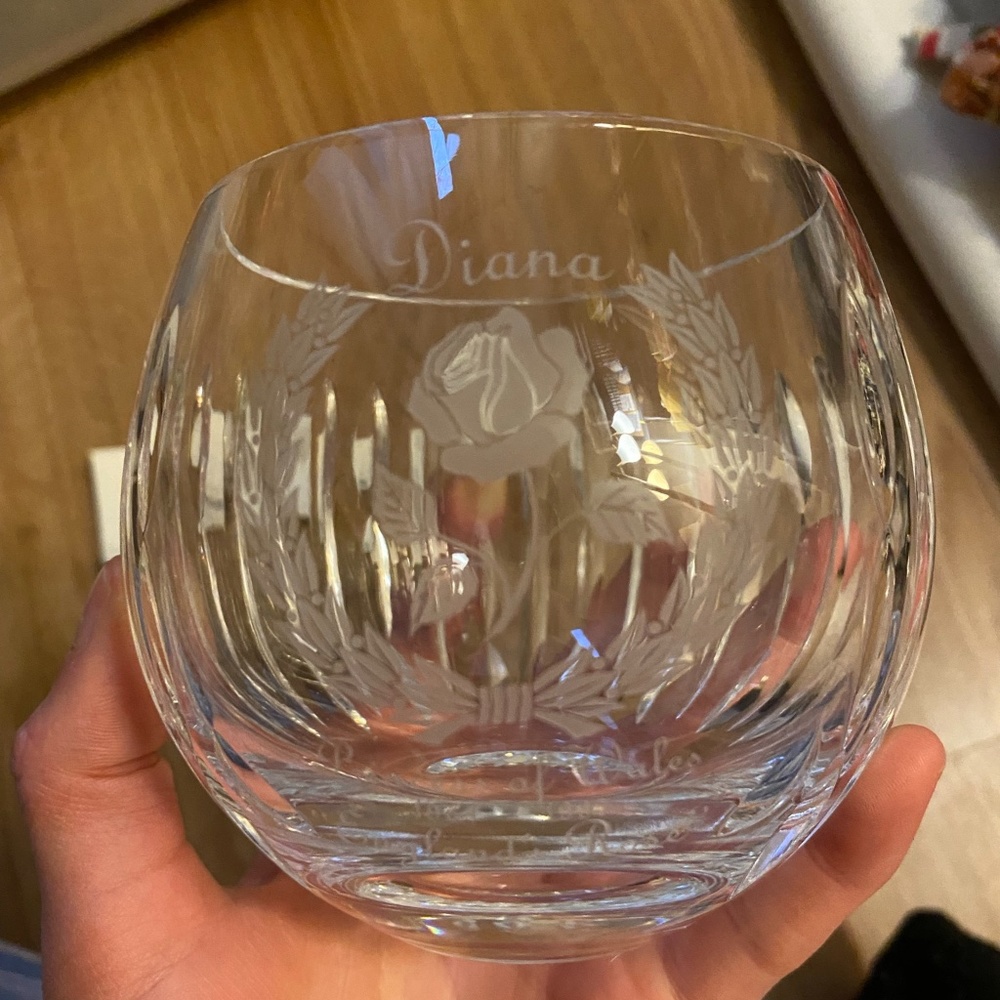 NEW!!! collectible!!! Stuart Crystal England Lady Diana Bowl Votive